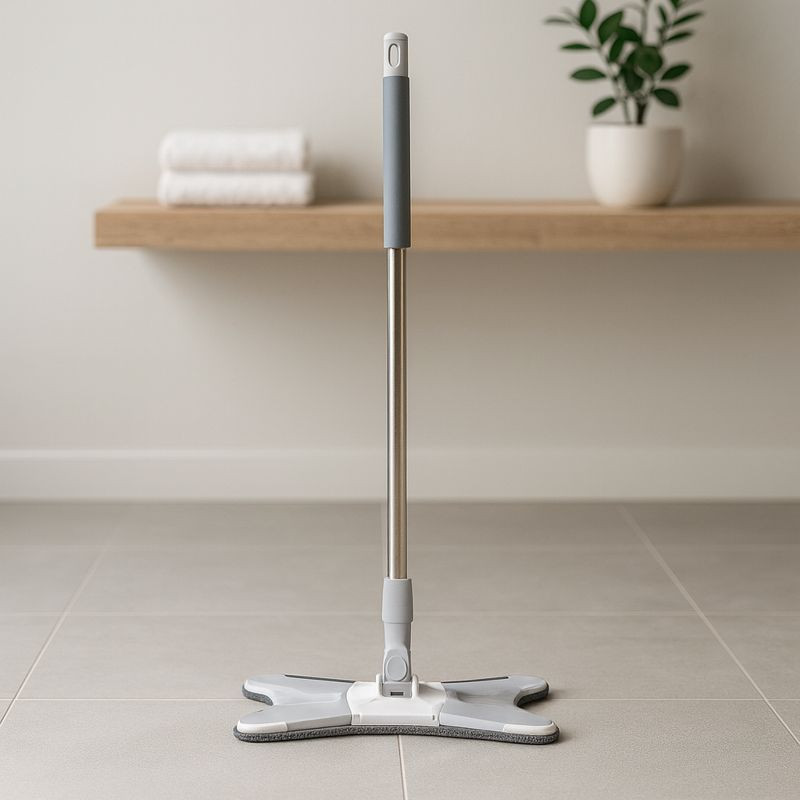 Trapeador Multifuncional 4HOME 108x37 cm A414-HK1101 | Limpieza eficiente sin esfuerzo